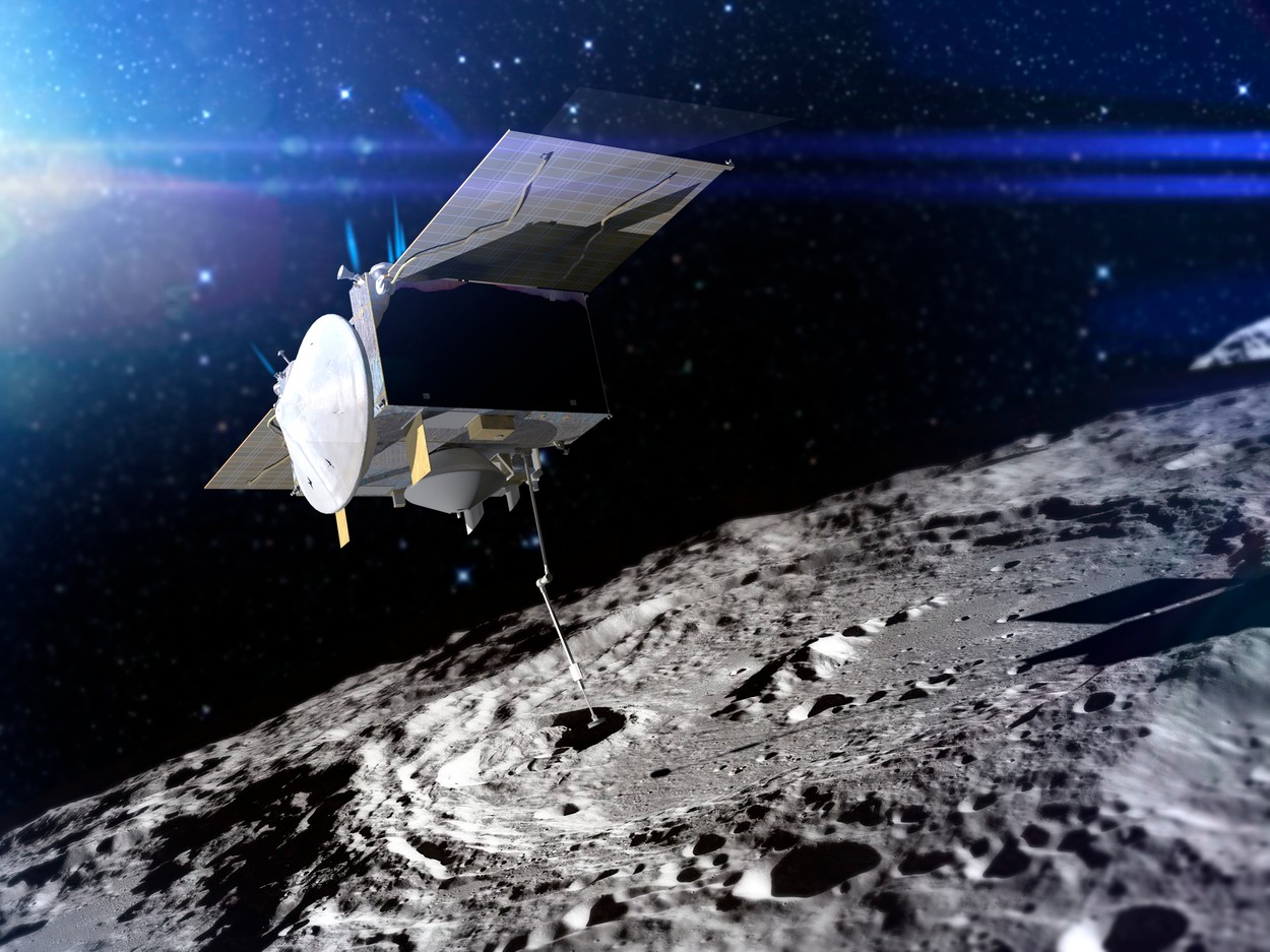 FOTO. NASA a dezvăluit primele imagini cu cea mai mare mostră colectată până acum dintr-un asteroid: „Conține apă și carbon”