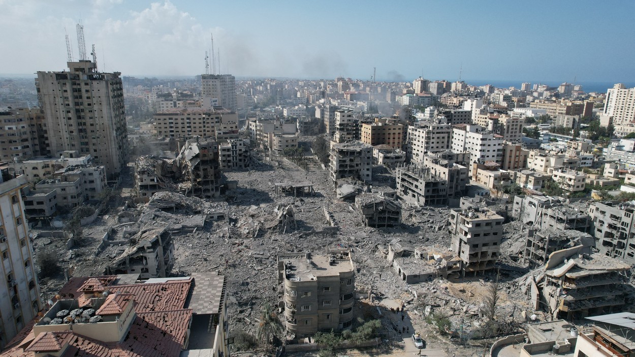 350 de români sunt în Fâșia Gaza. MAE: „Situația de securitate nu a permis evacuarea, dar căutăm soluții”