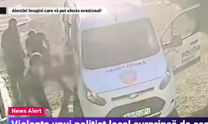 Un tânăr din Arad a murit după ce a fost snopit în bătaie de un polițist local. Imaginile surprinse de camerele de supraveghere