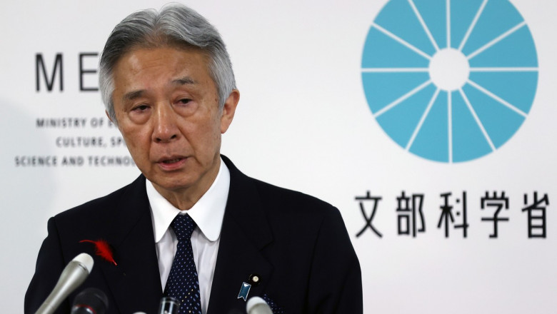 Ministrul japonez al culturii, Masahito Moriyama