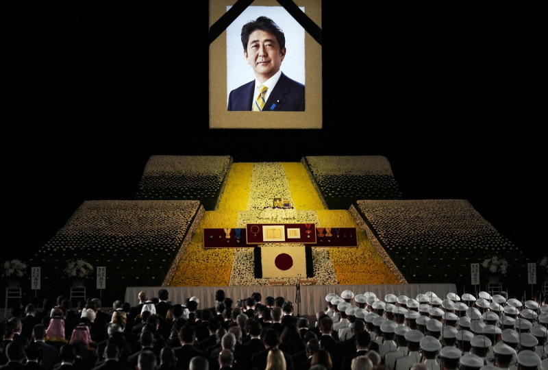 înmormântarea de stat a fostului prim-ministru al Japoniei Shinzo Abe