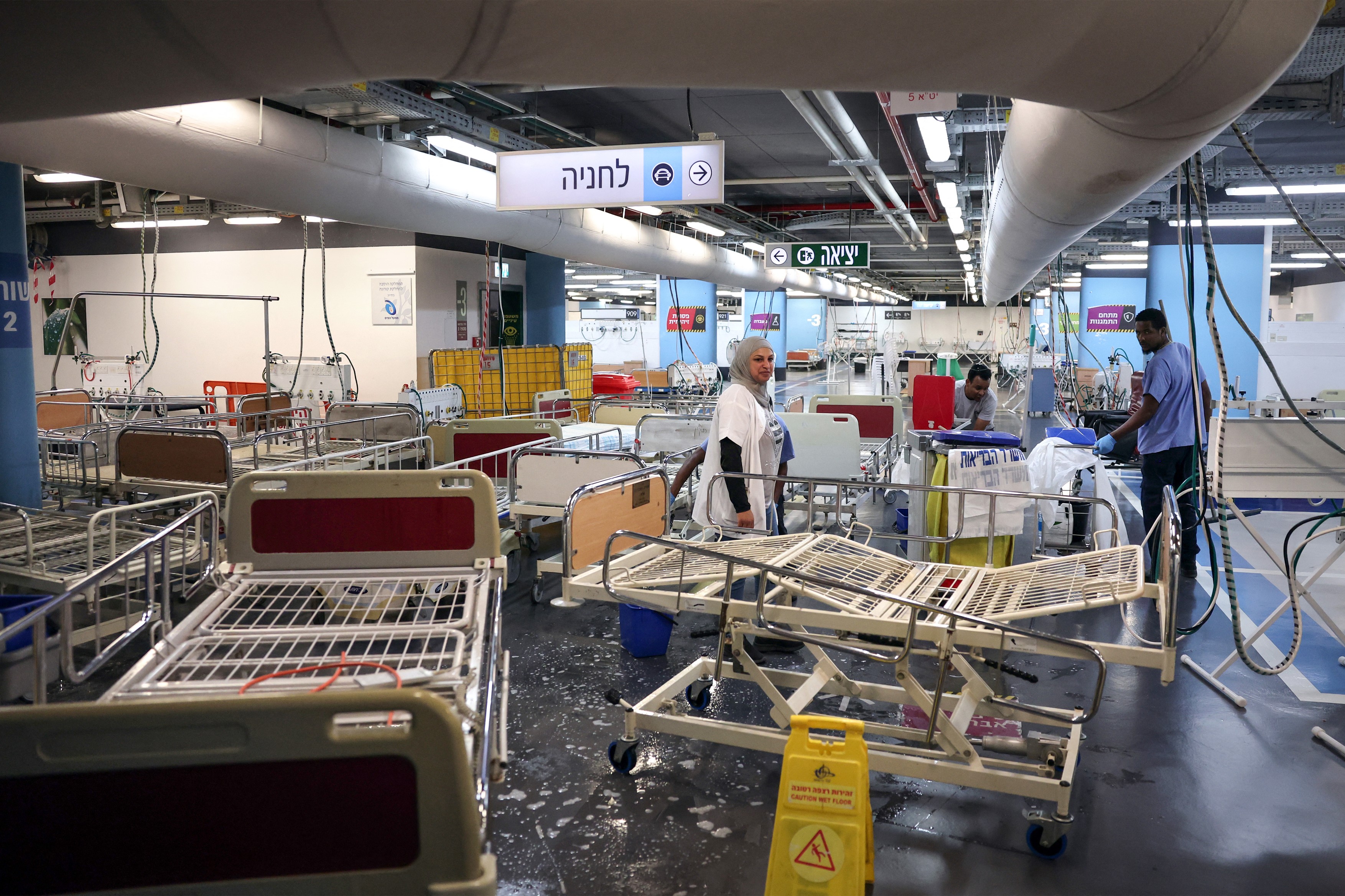 Israelul a amenajat în nordul țării cel mai mare spital subteran cu 2.000 de paturi