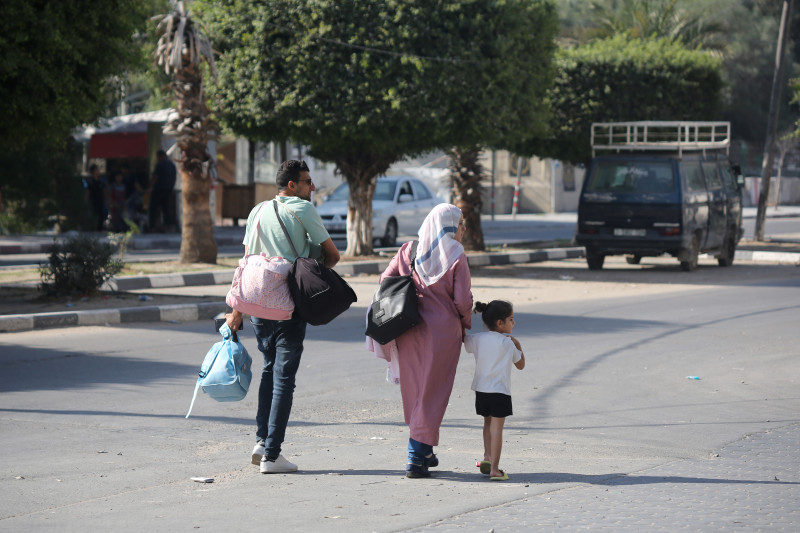 Gaza Comes Under Sustained Bombardment By Israel After Hamas Attacks