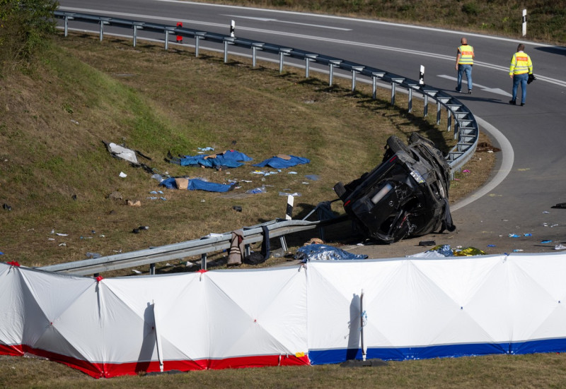 Fatalities and injuries in accident in Bavaria
