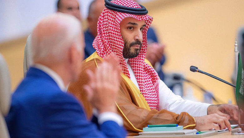 Joe Biden and Arab Leaders Security Summit, Jeddah, Saudi Arabia - 16 Jul 2022