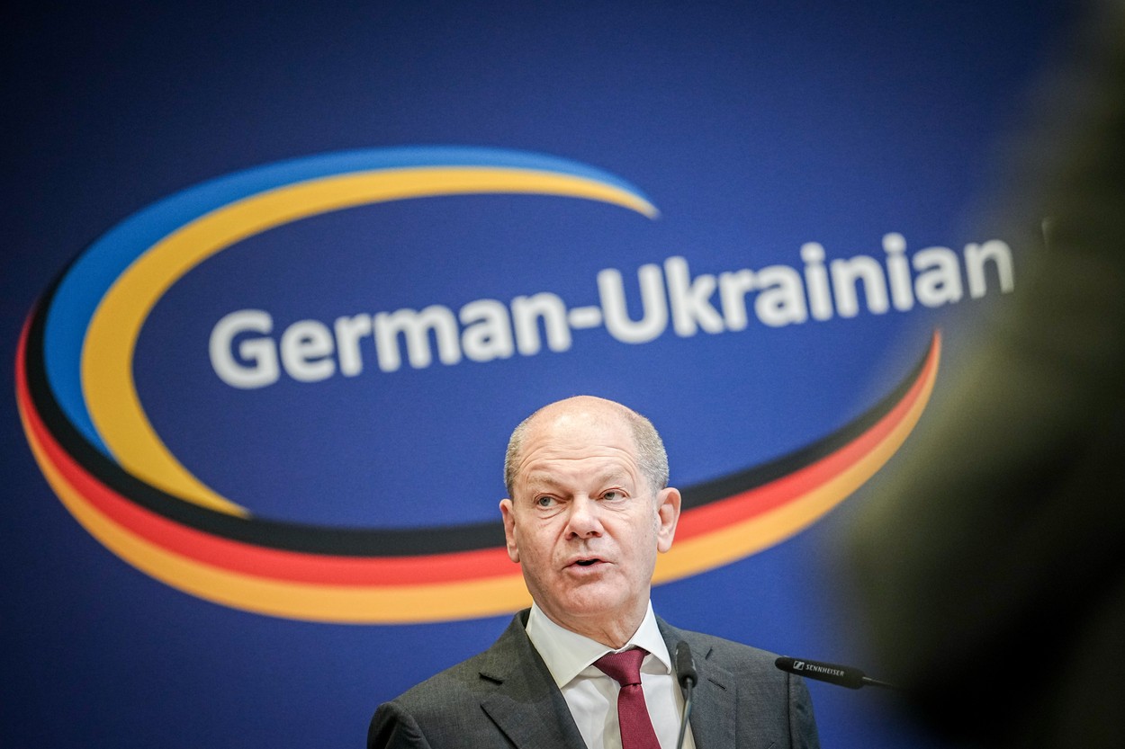Cancelarul german spune că sprijinul pentru Israel nu va afecta ajutorul acordat Ucrainei: „Promisiunea noastră rămâne valabilă”