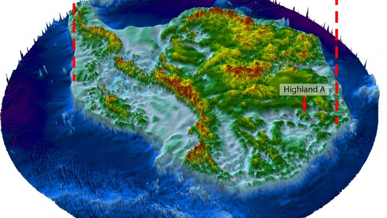 Cercetătorii au descoperit urme de râuri, lacuri și păduri sub calota glaciară a Antarcticii