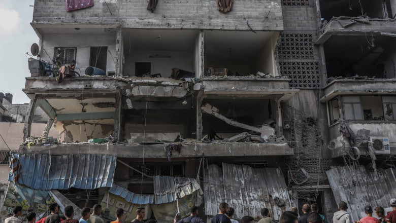 Israeli-Palestinian conflict - Gaza City