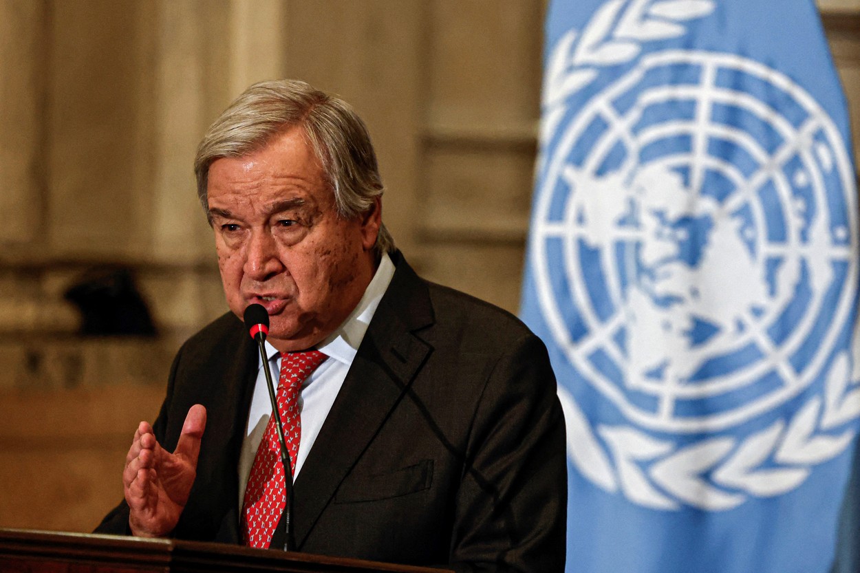 Șeful ONU acuză că Israel și Hamas „calcă în picioare legislaţia internaţională și violează Carta Naţiunilor Unite”