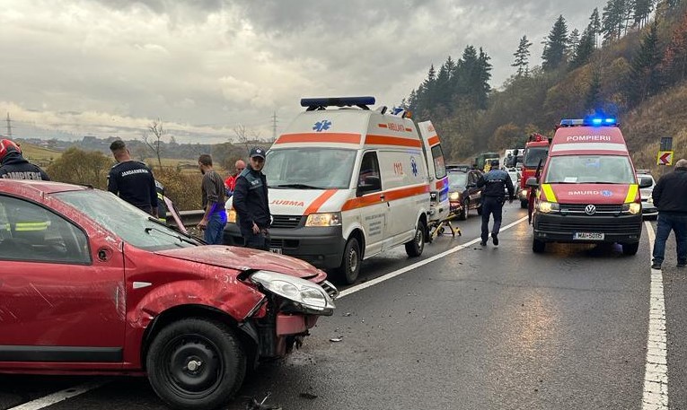 Două persoane au murit într-un accident produs pe DN 12, în judeţul Harghita