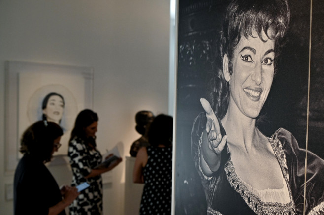 Maria Callas Museum Opening Exhibition In Athens