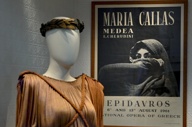 Maria Callas Museum Opening Exhibition In Athens