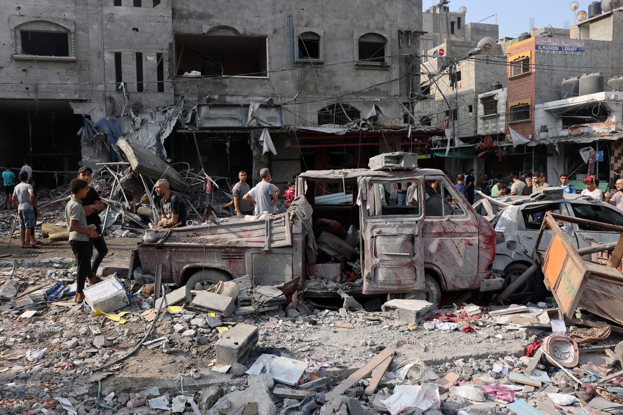 Cel puţin 23 de persoane care se adăposteau în centrele de asistenţă ONU din Gaza, ucise de bombardamentele israeliene (OCHA)