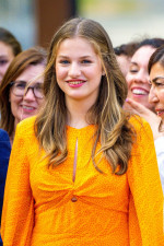 Princess Leonor and Infanta Sofia visit elBulli1846 exhibition space, Girona, Spain