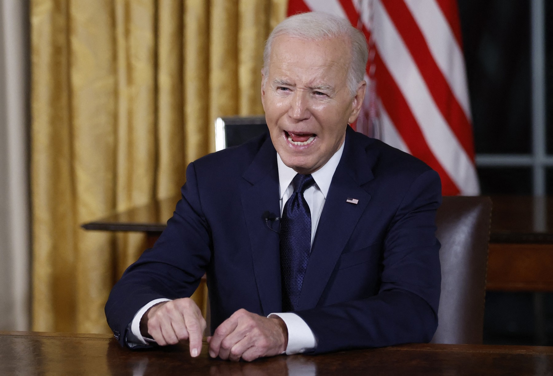 Biden cere Israelului „să nu se lase purtat de furie”. „Nu putem renunţa la soluţia celor două state”