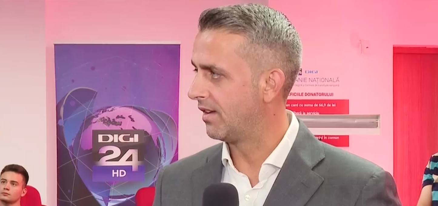 Fostul fotbalist Valentin Badea a donat sânge în cadrul campaniei „Avem același sânge”:  Ar trebui ca toată lumea să facă acest lucru