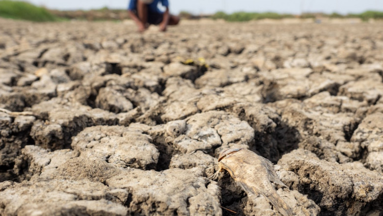 El Nino Phenomenon Causes Drought In Tangerang, Tangerang Regency, Indonesia - 18 Oct 2023