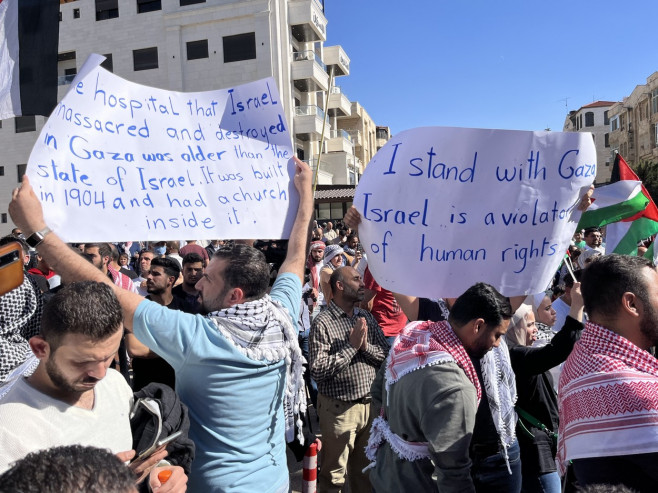 Pro-Palestine demonstration in Jordan