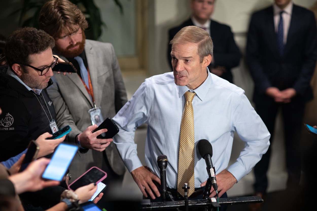 Trumpistul Jim Jordan a fost dat afară de colegii republicani după ce a eșuat pentru a treia oară să câștige votul pentru șefia Camerei