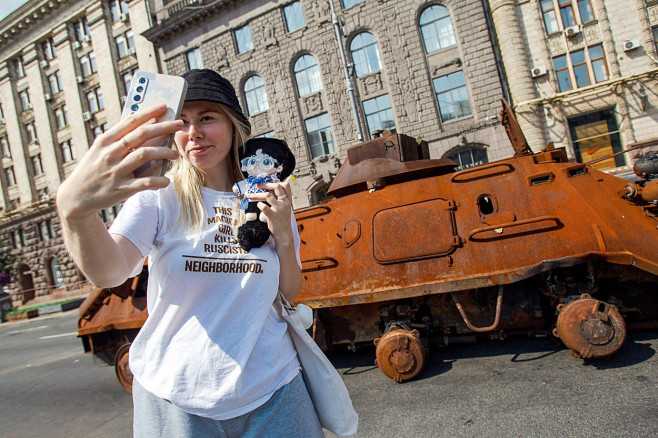 Destroyed Russian Equipment On Display - Kyiv