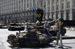Destroyed Russian Equipment in Kyiv, Ukraine - 22 Aug 2023