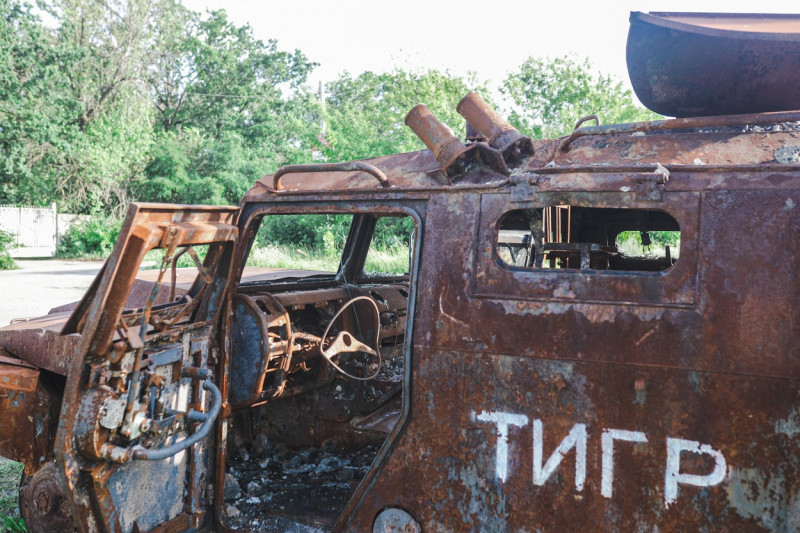 Traces of Russia-Ukraine war in Kharkiv