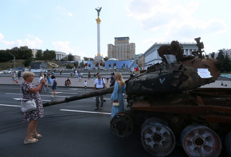 The Independence Day Of Ukraine In Kyiv, Amid Russia's Invasion Of Ukraine - 24 Aug 2023