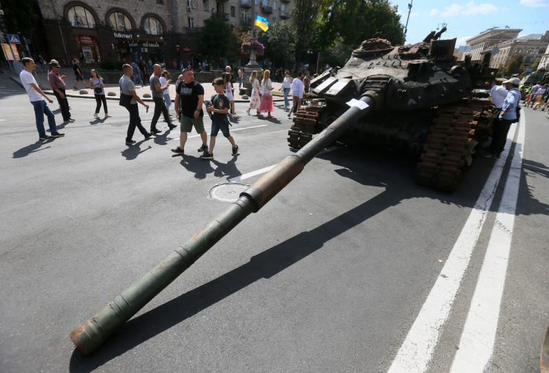 The Independence Day Of Ukraine In Kyiv, Amid Russia's Invasion Of Ukraine - 24 Aug 2023