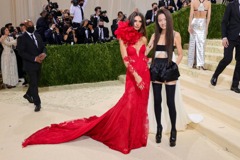 The 2021 Met Gala Celebrating In America: A Lexicon Of Fashion - Arrivals