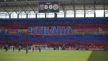 meci de fotbal desfășurat pe stadionul Steaua Ghencea