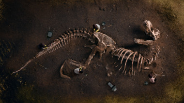 fosila a unui dinozaur