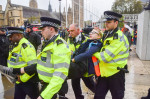 Police arrest dozens of Just Stop Oil activists in Westminster, London, UK - 30 Oct 2023