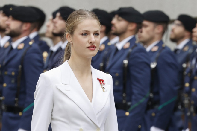 LA PRINCESA DE ASTURIAS ACUDE AL CONGRESO EN UNA DE SUS CITAS MAS IMPORTANTES COMO HEREDERA AL TRONO