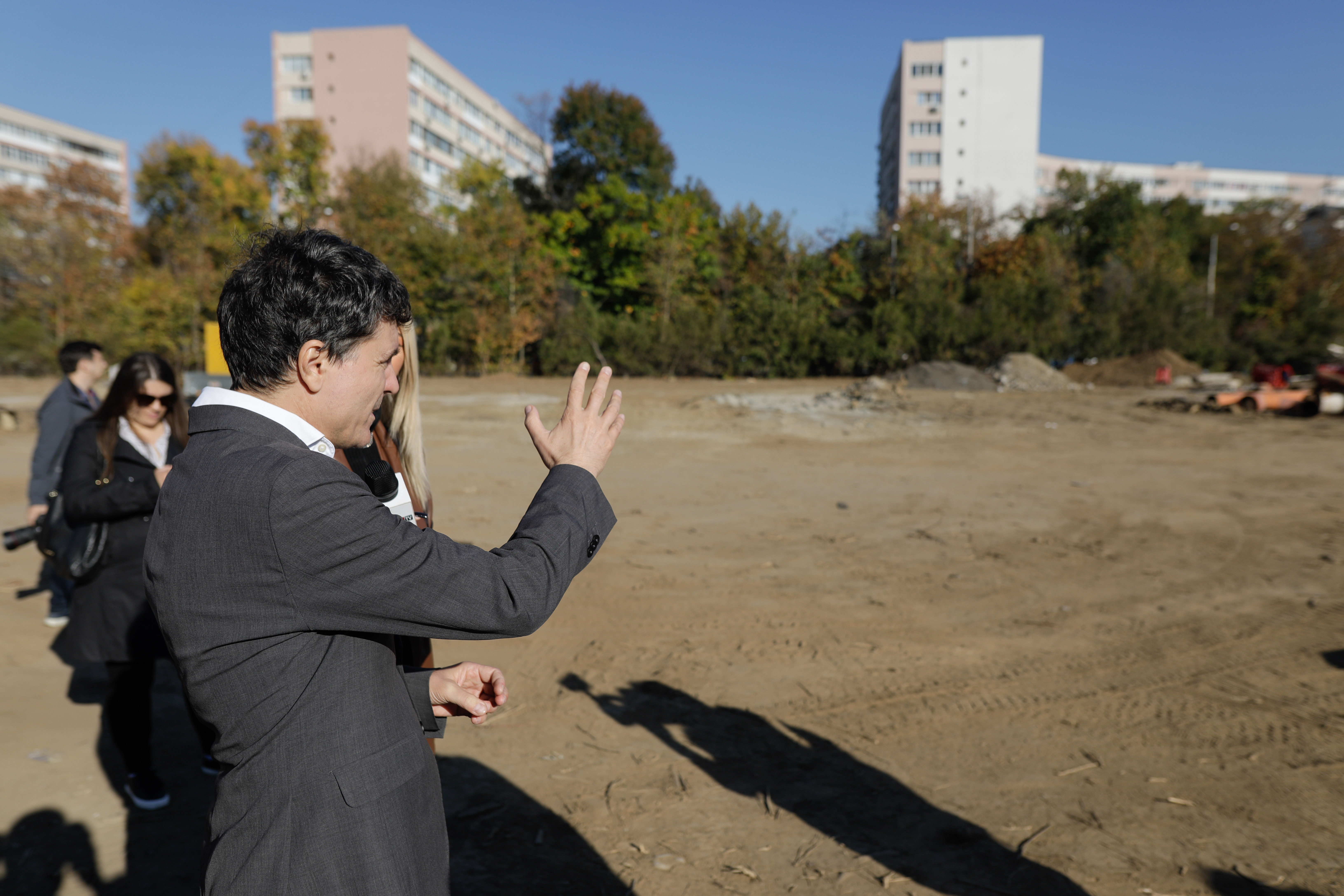 Nicușor Dan: Proprietarul zonei defrișate din Parcul Titan a fost amendat de Poliția Locală cu 35 de milioane de euro