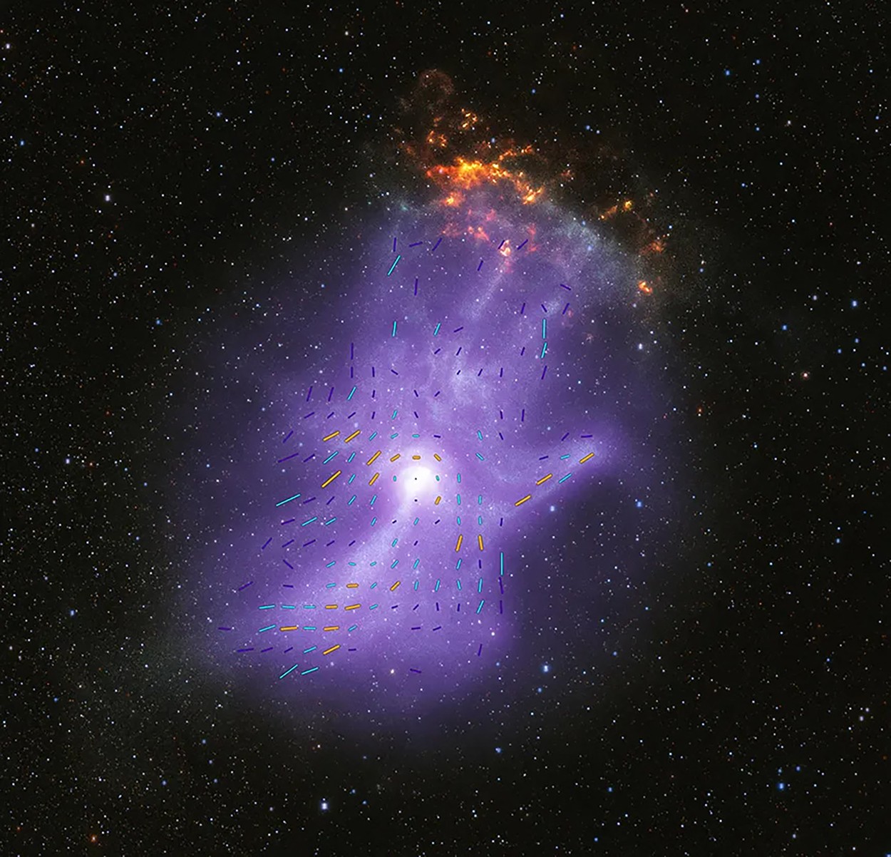 FOTO. O „mână” uriașă a fost descoperită în spațiu. NASA a „spionat-o” pentru a afla ce este