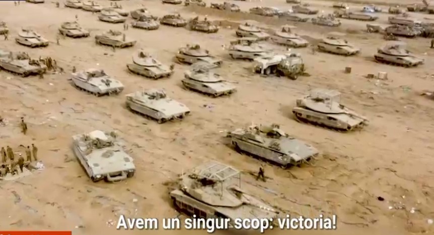 Momentul în care se ordonă intrarea în Gaza. Mesajul comandantului IDF a fost înregistrat