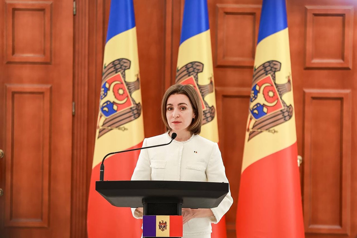 Maia Sandu face un apel pentru sprijinirea R. Moldova la aderarea în UE: „Europenii aleg, Rusia nu alege. Rusia dictează.”