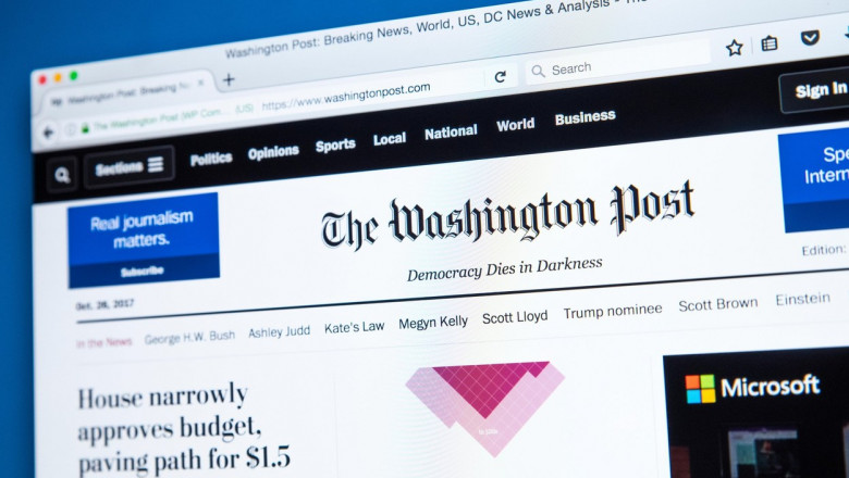 imagine cu site-ul the washington post