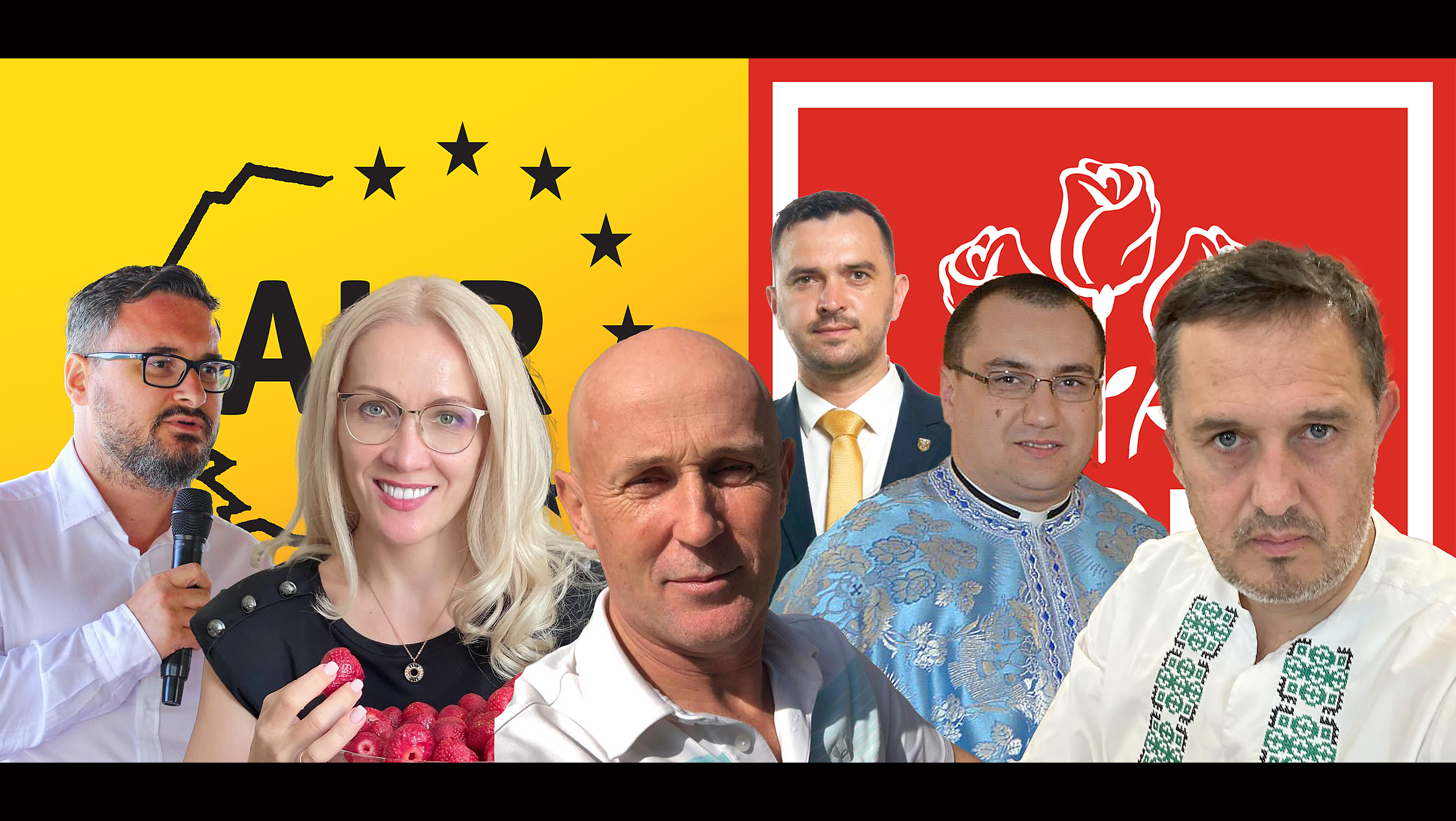 Detașamentul PSD din armata de candidați AUR la europarlamentarele din 2024