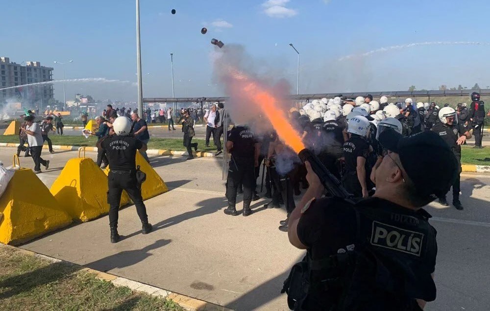 Protestatari pro-palestinieni au încercat să intre cu forța în baza NATO de la Incirlik, în Turcia, unde SUA au depozitat arme nucleare