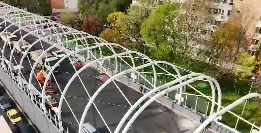 Podul „Europa Unită”, din sudul Bucureștiului, ar urma să fie dat în circulație până la finalul anului