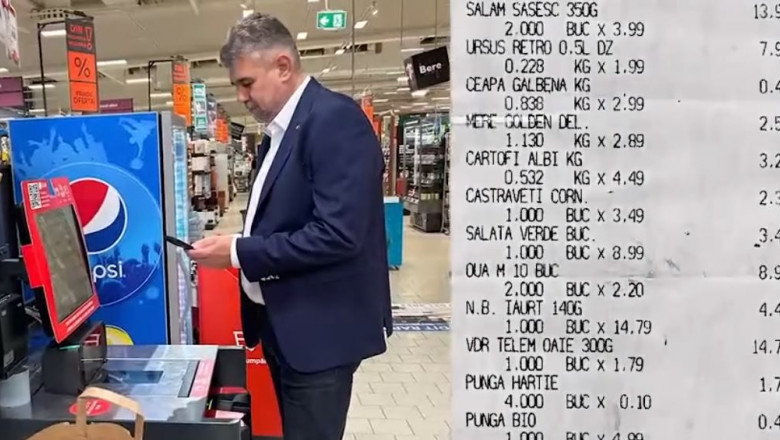 Cumpărăturile lui Ciolacu s-au scumpit. Cât costă acum lista premierului, la doar trei săptămâni distanță