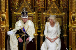 Regele Charles și Regina Camilla în Parlament