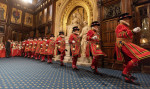 State Opening of Parliament in London, UK.