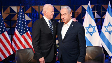Joe Biden cu Benjamin Netanyahu