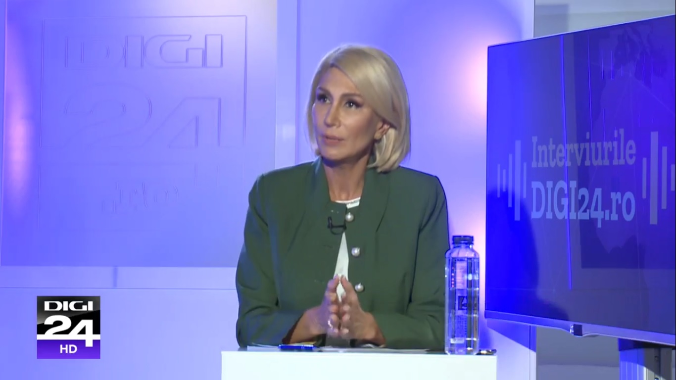 Raluca Turcan, la Interviurile Digi24.ro: E firesc ca PNL să candideze pe cont propriu la alegeri. În România, cultura e subfinanțată