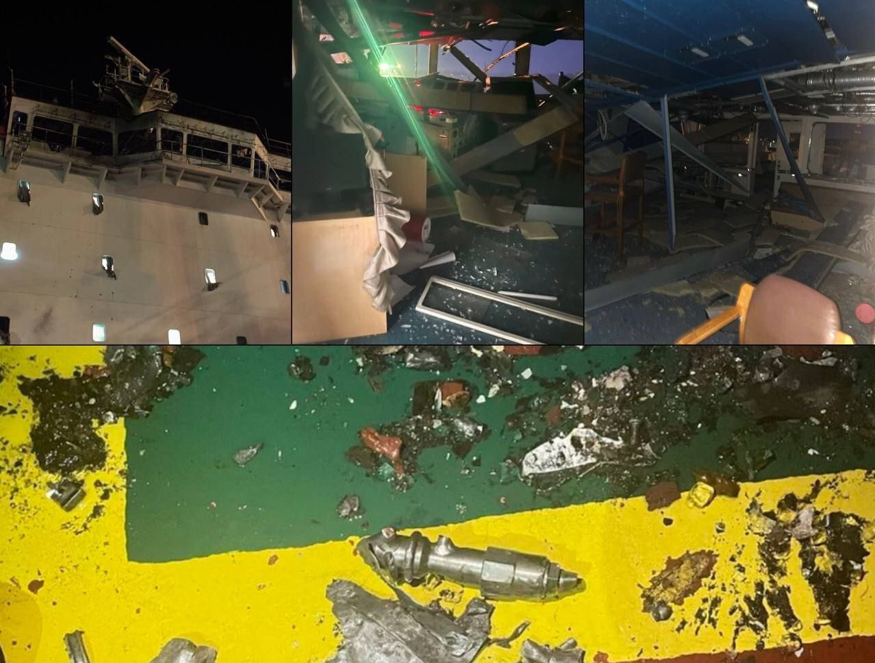 Rușii au lovit cu o rachetă o navă comercială în Marea Neagră. Cel puțin un mort și mai mulți răniți