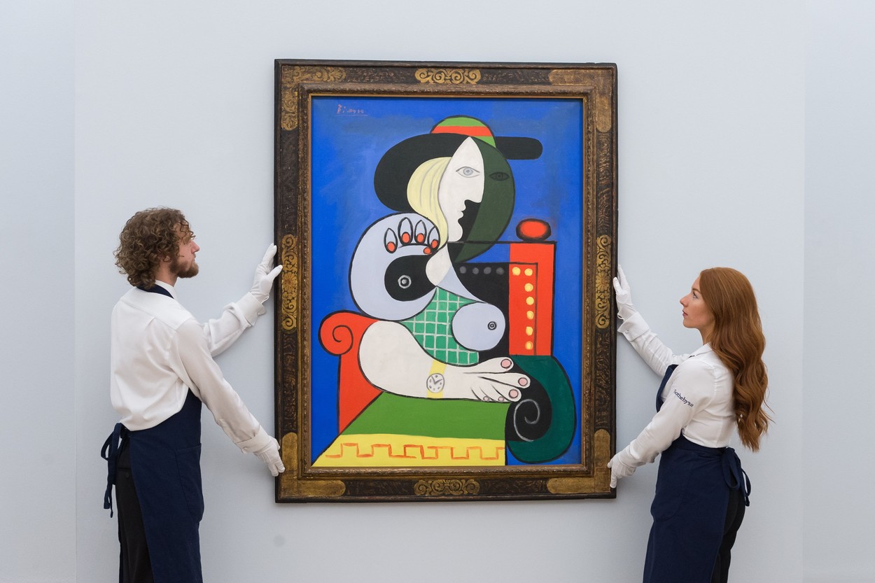 O persoană a cumpărat cu 139,3 milioane de dolari tabloul lui Picasso „Femme a la montre”