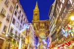 Festive,Christmas,Illumination,And,Decorations,On,Streets,Of,Strasbourg,-