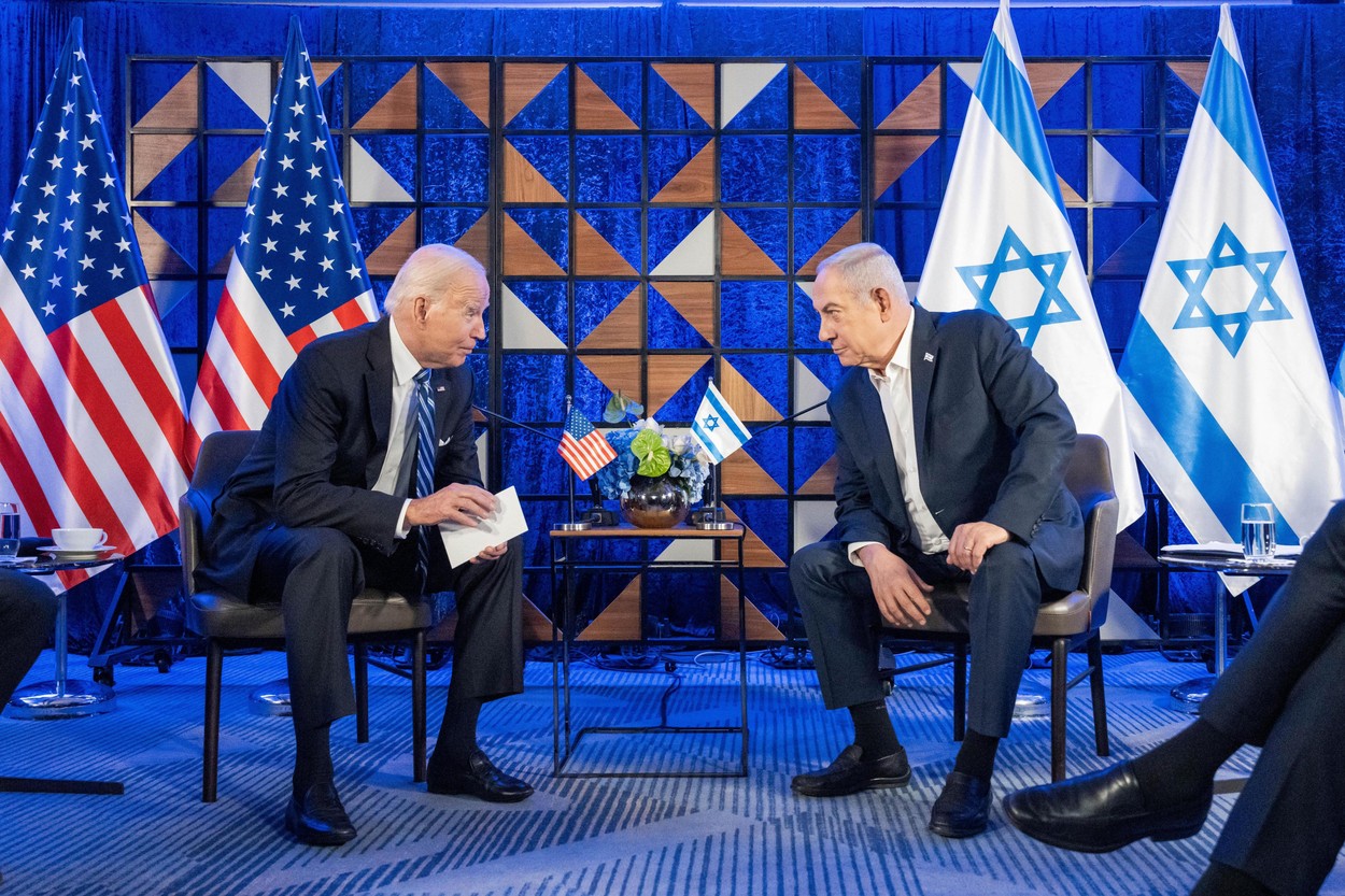 Netanyahu, replică tăioasă pentru Biden, care l-a criticat: „Se înşală”